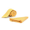 Dotted & Solid Tie with Matching Hanky Box Set - THX12-YW-1