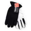 PrePack Women's Fleece Winter Black Gloves - ZM5-Pack