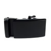 Men's Genuine Leather Sliding Buckle Ratchet Belt - MGLBB53