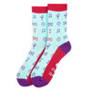 Women's Love Symbols Novelty Socks - LNVS19425-MT