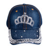 Bling Studs Cap, Hat "Crown" CP9615