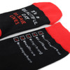 Health Care -Saving Lives- Premium Novelty Socks - NVSX2004-BK