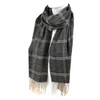 Unisex Plaid Cashmere Feels Acrylic Scarves AS2400-4/2