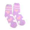 Assorted (3 Pairs) Women's Heart Warm Fuzzy Socks - 3PR-LFS4