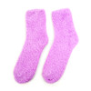 Assorted (3 Pairs) Women's Solid Bright Color Warm Fuzzy Socks - 3PR-LFS5