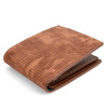 Men's Bi-Fold Brown Leather Wallet - MLW5194BR_N