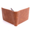 Men's Bi-fold Leather Cognac Wallet - MLW5203