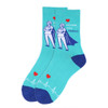 12pc Women's Assorted Health Care Hero Socks- 12LNVS19600-CV