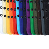 12pc Size Assorted Men's Double Hole Canvas Belt CANB1301