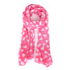 Lightweight Pink Heart Scarf  - VDS02