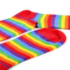 Men's Rainbow Striped Novelty Socks - NVS19581