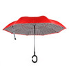 Double Layer Houndstooth Inverted Umbrella - UM18081