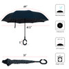 Polka Dot Double Layer Inverted Umbrella - UM5022
