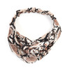 2pc Snakeskin Print Headbands- 2EHB2002