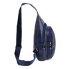 Navy Crossbody  Leather Sling Bag Backpack with Adjustable Strap - FBG1824-NV