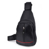 Black Crossbody  Sling Bag Backpack with Adjustable Strap - FBG1822-BK