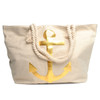  Gold Anchor Summer Ladies Tote Bag - LTBG1202