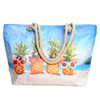  Pineapple Fun Rhinestones Ladies Tote Bag - LTBG1211