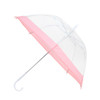 See-Thru Clear Kids Umbrella with Color Border - UM5009