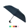 Auto Open Compact Solid Color Travel Umbrella - UM5029