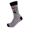 Men's Zombie Halloween Novelty Socks - NVS19515-GRY