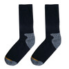 3-Pack Men's Black Heavy Duty Crew Socks- 3PK-WKS01-BK