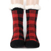 Women's Plush Fleece Lined Sherpa Slipper Socks - WFLS1020