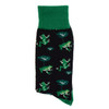 Men's Green Frog Novelty Socks - NVS1918