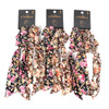 2pc Floral Ribbon Hair Tie- 2SRT-FLR1