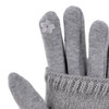 Women's Cable Knit Touch Screen Winter Gloves- LWG29