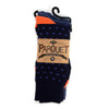 Assorted Pack (3 Pairs) Men's Casual Fancy Crew Socks - 3PKS-S/S-11