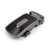 Men's Genuine Leather Sliding Buckle Ratchet Belt MGLBB46