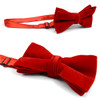 Men's Velvet Banded Bow Tie