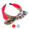 Ribbon Paisley & Animal Head Band - PHB1015