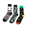 3pk Men's Cannabis Socks-3PK-NVS1602