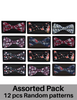 12 Pc Random Assorted Novelty Flower Cotton Bow Ties -NFCB-ASST