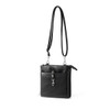 Ladies PU North South Triple Zip Crossbody bag