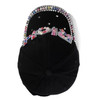 Ladies BLING CAP with STONES w/ Adjustable  strap back-CP9628