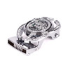 Men's Lion Rotating Bling Ratchet Belt- MGLBB54-SIL