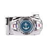 Men's Anchor Rotating Ratchet Belt-MGLBB58-SIL 