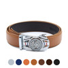 Men's Money Rotating Bling Ratchet Belt-MGLBB62-SIL