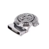  Men's Dollar Sign Rotating Bling Ratchet Belt-MGLBB65-SIL