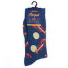 Men's Lobster and Lemon Novelty Socks - NVS19649-NV