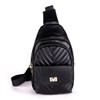 Ladies Vegan Leather Quilt Sling bag - LFBG1351