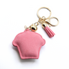 Bling Crystal Pink Frosting Cupcake Keychain-31657LRO-G