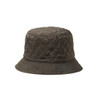 Ladies Fall/Winter Reversible Quilted & Suede Bucket Hat - BKHT1200