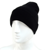 2PC Ski Hat Set- Black/Navy - 2SCAP03