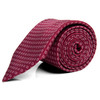 Men's Micro Fiber Poly Woven Rectangle Pattern Tie