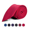 Men's Micro Fiber Poly Woven Pattern Tie - MPW5988