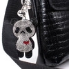 Crystal Bling Heart Panda Keychain -31192JT-S